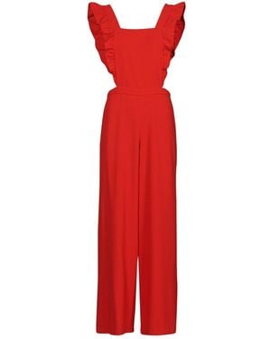 Naf Naf Ejenny Jumpsuit - Red