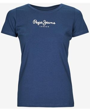 Pepe Jeans T Shirt New Virginia - Blue
