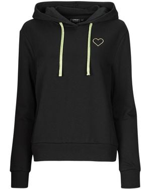 ONLY Hoodies Onlnoli - Black