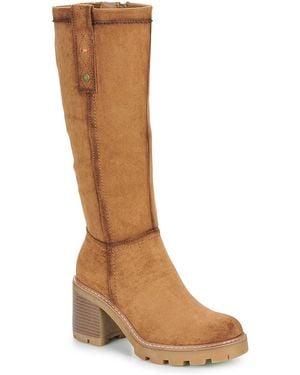 Refresh High Boots 172123-camel - Brown