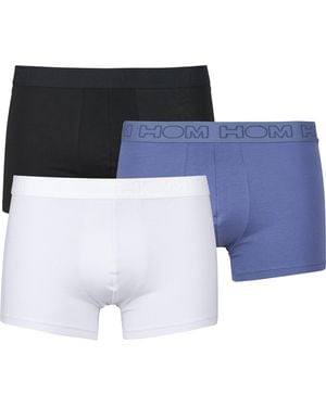 Hom Boxer Shorts Armand Boxer Pack De 3 - Blue