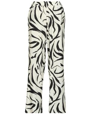 Vila Wide Leg / Harem Trousers Viclo - White