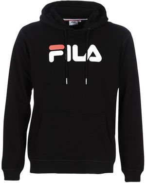 Fila Sudadera Pure Hoody Men's Sweatshirt In Black