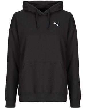 PUMA Sweatshirt Ess Relaxed Hoodie Fl - Black