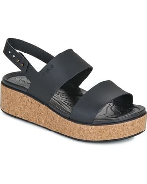 Crocs™ Sandals Brooklyn Cork Low Wedge - Blue