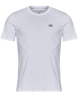 Teddy Smith T Shirt The Tee 1 Mc - White