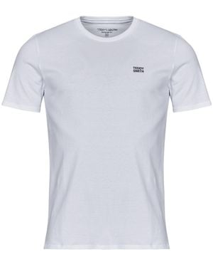 Teddy Smith T Shirt The Tee 1 Mc - White