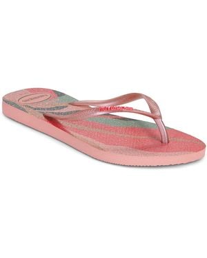 Havaianas Flip Flops / Sandals (shoes) Slim Palette Glow - Pink