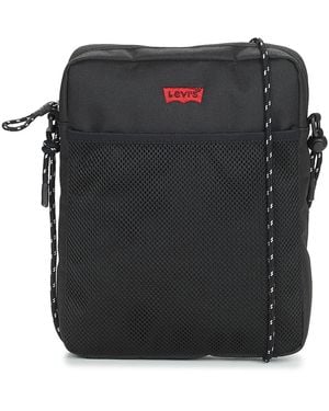 Levi's Pouch Dual Strap North-south Crossbody - Black