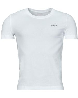 Esprit T Shirt Sus F Aw Cn Ss - White