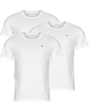 Tommy Hilfiger T Shirt 3p Ss Tee X3 - White