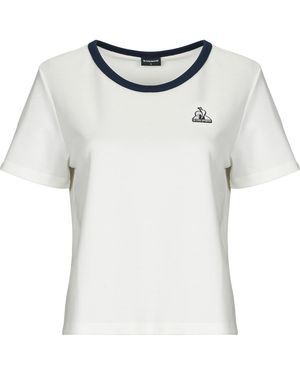 Le Coq Sportif T Shirt Heritage Sp Tee Ss N°1 W - White