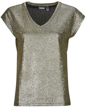 Pieces T Shirt Pcnilana - Green