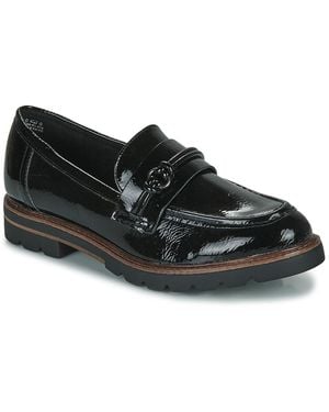 Marco Tozzi Loafers / Casual Shoes Malvene - Black
