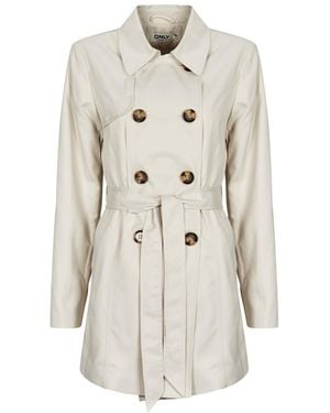 ONLY Trench Coat Onlvalerie - Natural