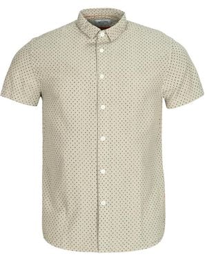 Deeluxe Short Sleeved Shirt Pagos - Natural