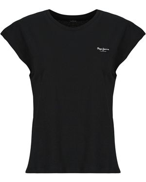 Pepe Jeans T Shirt Bloom - Black
