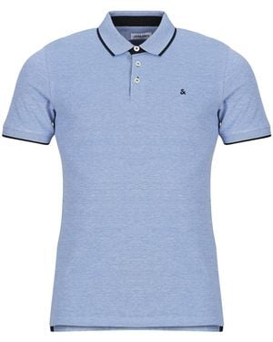 Jack & Jones Polo Shirt Jjepaulos - Blue