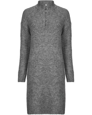 Vila Dress Vinynni - Grey