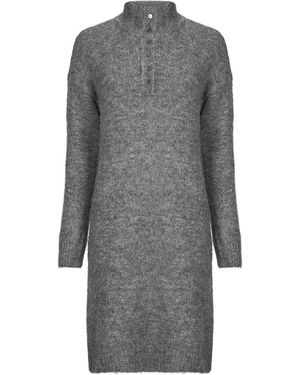 Vila Dress Vinynni - Grey
