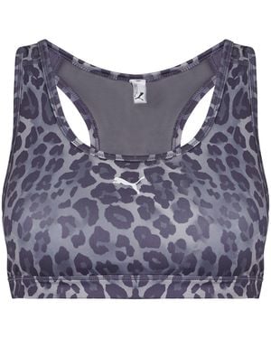PUMA Sport Bras 4keeps Bra - P - Spotted Haze - Mid - Blue
