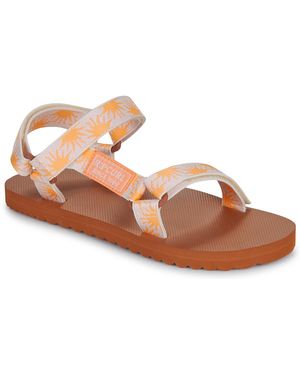 Rip Curl Flat Sandals Searcher Bloom - Brown