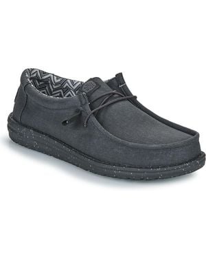 HEYDUDE Slip-ons (shoes) Wally Canvas - Blue