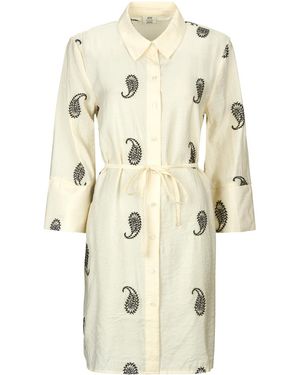 Jdy Dress Thea 7/8 Embroidery - Natural