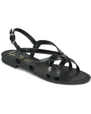 Les Petites Bombes Flat Sandals Natasha - Black