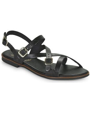 Casual Attitude Flat Sandals Laniso - Black