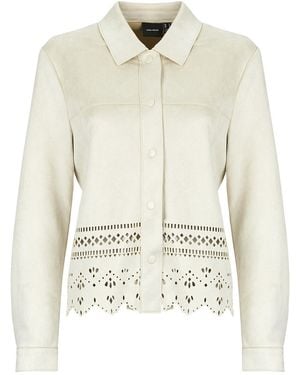 Vero Moda Jacket Vmjoselina Short Jacket - Natural