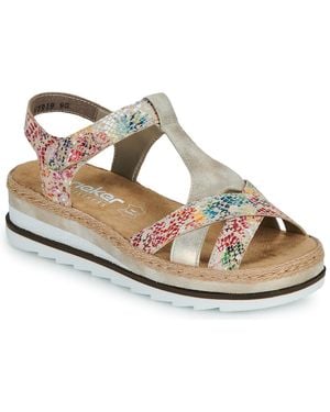 Rieker Sandals - Metallic