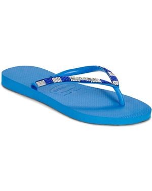 Havaianas Flip Flops / Sandals (shoes) Slim Glow - Blue