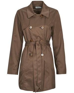 ONLY Trench Coat Onlvalerie - Brown