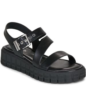 Tamaris Flat Sandals 28233 - Black