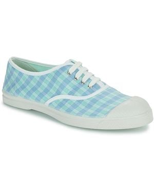 Bensimon Shoes (trainers) Summer Checks - Blue