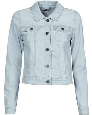 Noisy May Nmdebra Denim Jacket - Blue