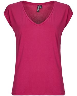 Pieces T Shirt Pckamala Tee - Pink