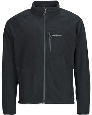 Columbia Fleece Jacket Fast Trek Ii Full Zip Fleece - Black