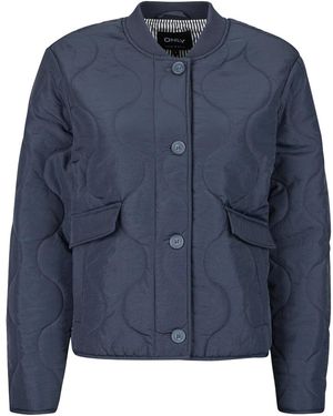 ONLY Jacket Onlsalsa Quilted Jacket - Blue
