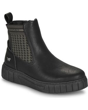 Mustang Mid Boots 1446604 - Black