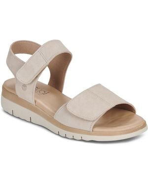 Casual Attitude Wedge Sandals Sanda - Metallic