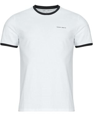 Teddy Smith T Shirt The-tee 2 R Mc - White