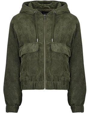 ONLY Jacket Onlsuva Corduroy Pad Short - Green