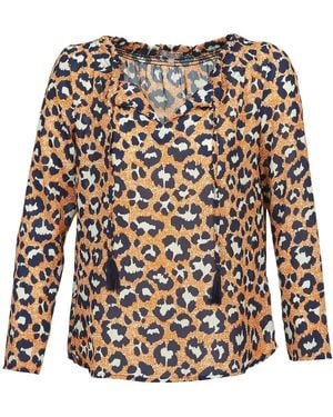 Betty London Dido Women's Blouse In Orange - Brown