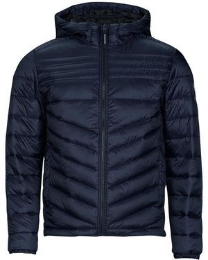 Jack & Jones Duffel Coats Jjehero Puffer Hood - Blue