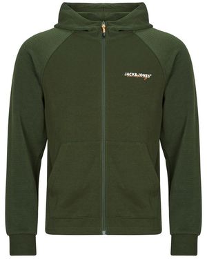 Jack & Jones Hoodies Jjthatcher Sweat - Green