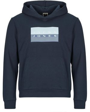 Jack & Jones Hoodies Jcofusion Graphic - Blue
