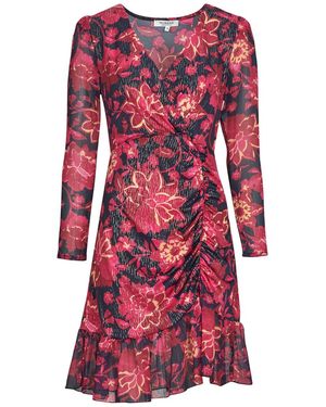 Morgan Dress Rpetal - Red
