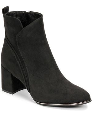 Marco Tozzi Arranga Low Ankle Boots - Black